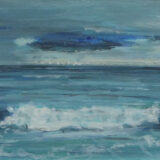 4. Vague 1, Michel Inizan, acrylique, 13x10 cm (c) Michel Inizan