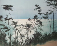 CROZON 2, Dominique Hardouin, huile au couteau, 73x92 cm (c) Dominique Hardouin