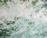 INSPIRATION DE PRINTEMPS, Dominique Hardouin, huile, 80x80 cm (c) Dominique Hardouin
