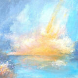 Lever-du-soleil,-Andrée-Douguet,-acrylique,-54x73-cm-(c)-Andrée-Douguet