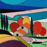 Lieu calme, Martine Barraud, 40x30 cm (c) Martine Barraud