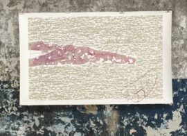 Sans titre, Anna Ładecka, linogravure et sérigraphie sur papier, 115 x 180 cm, 2004 Sans titre, Anna Ładecka, linogravure et sérigraphie sur papier, 115 x 180 cm, 2004
